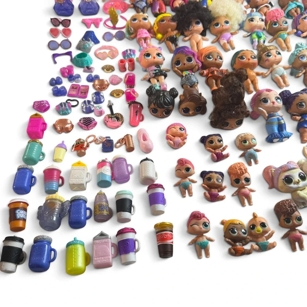 LOL Surprise Doll Lot Massive Collection RARES Figures Pets Accessories Bottles